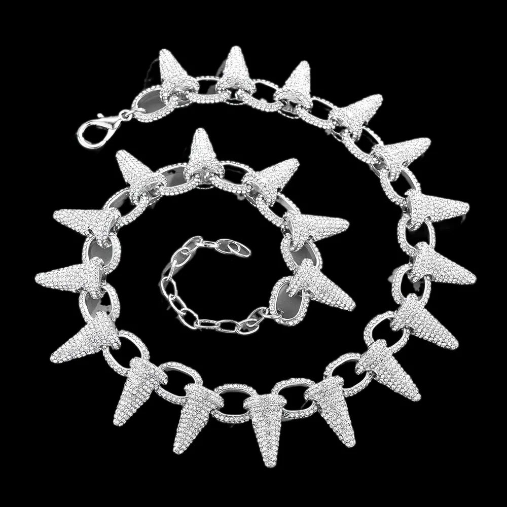 THORN Cuban Necklace - Stellar Sparque
