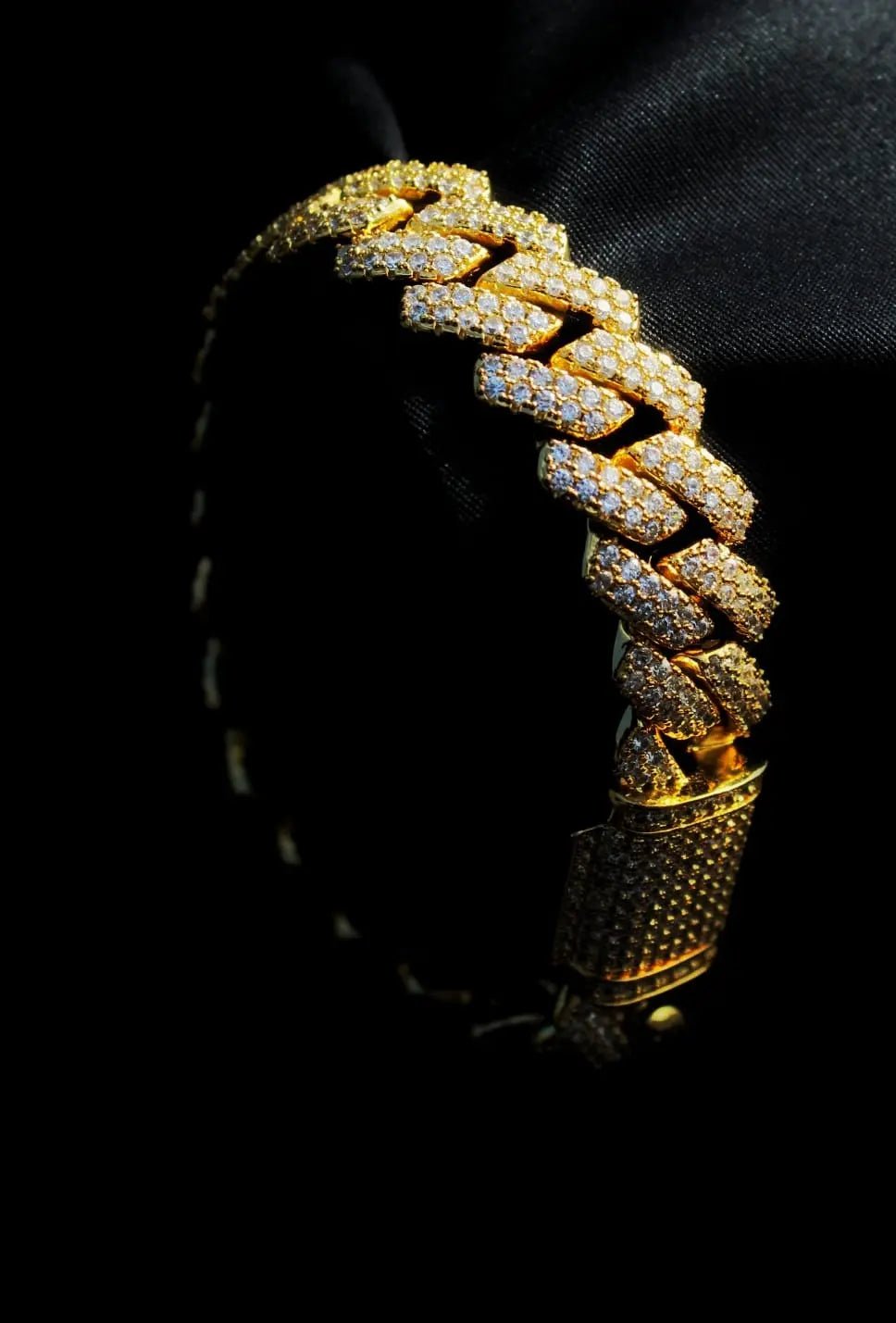 Bliss Cuban Link Bracelet Gold - Stellar Sparque