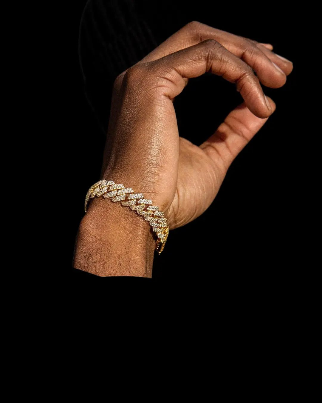 Bliss Cuban Link Bracelet Gold - Stellar Sparque