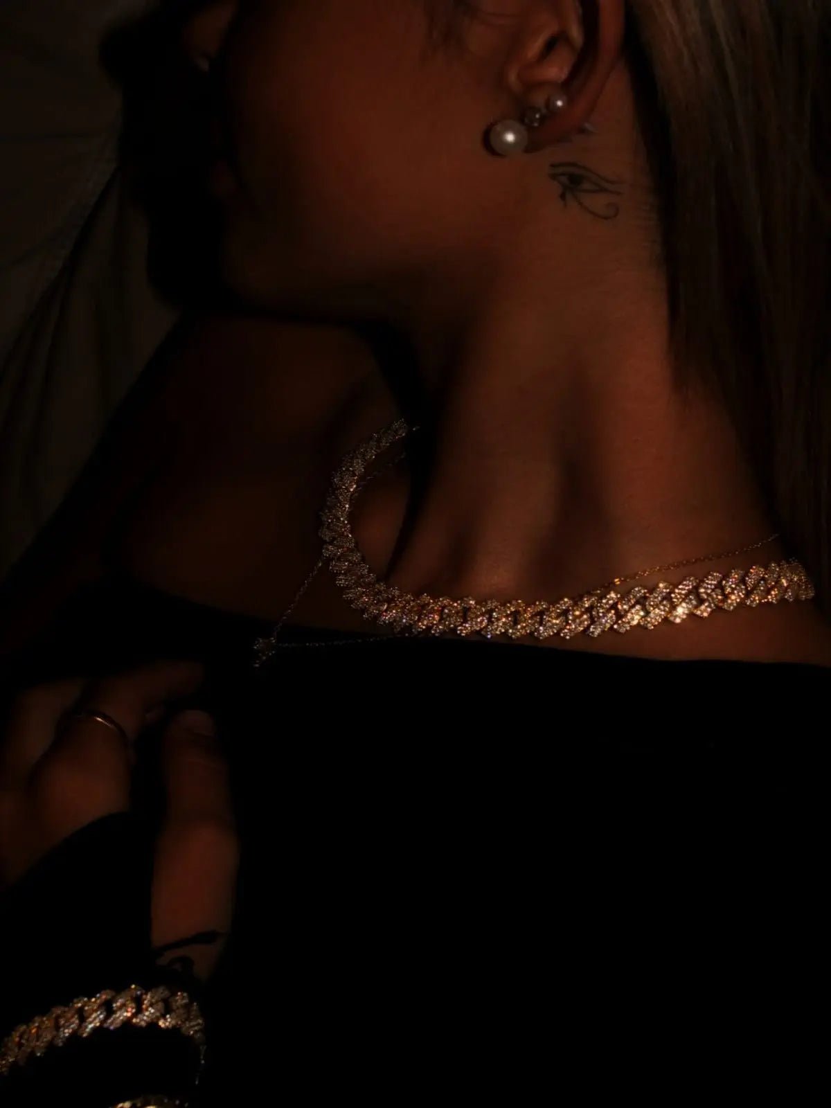 Bliss Cuban Link Necklace Gold - Stellar Sparque