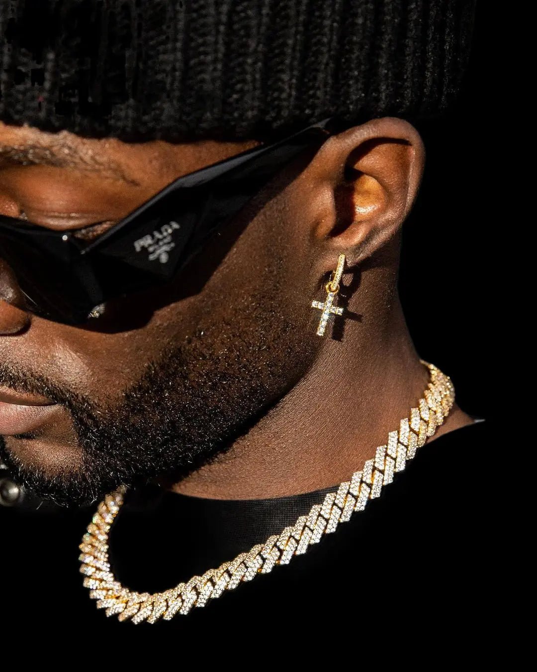 Bliss Cuban Link Necklace Gold - Stellar Sparque