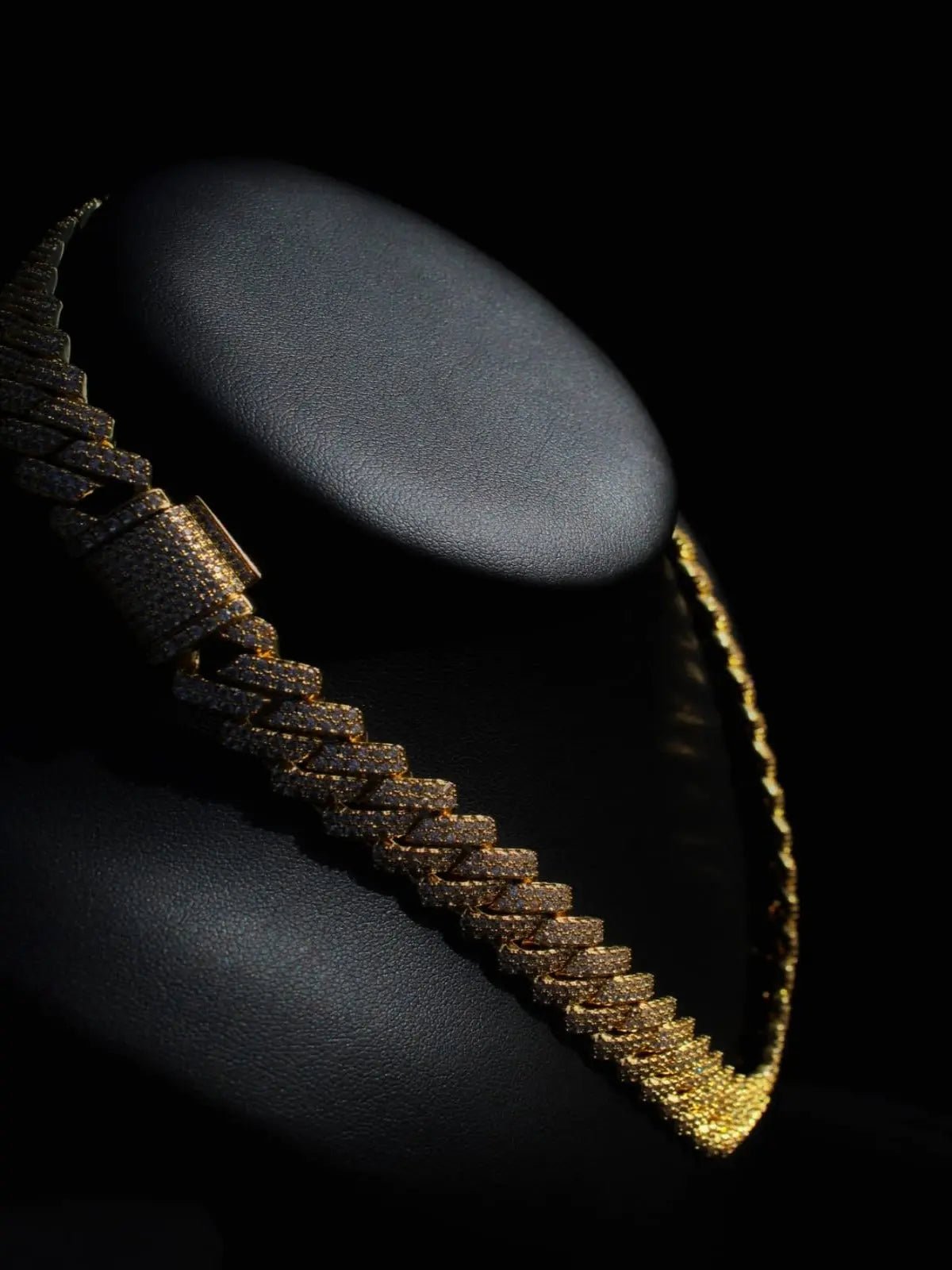 Bliss Cuban Link Necklace Gold - Stellar Sparque