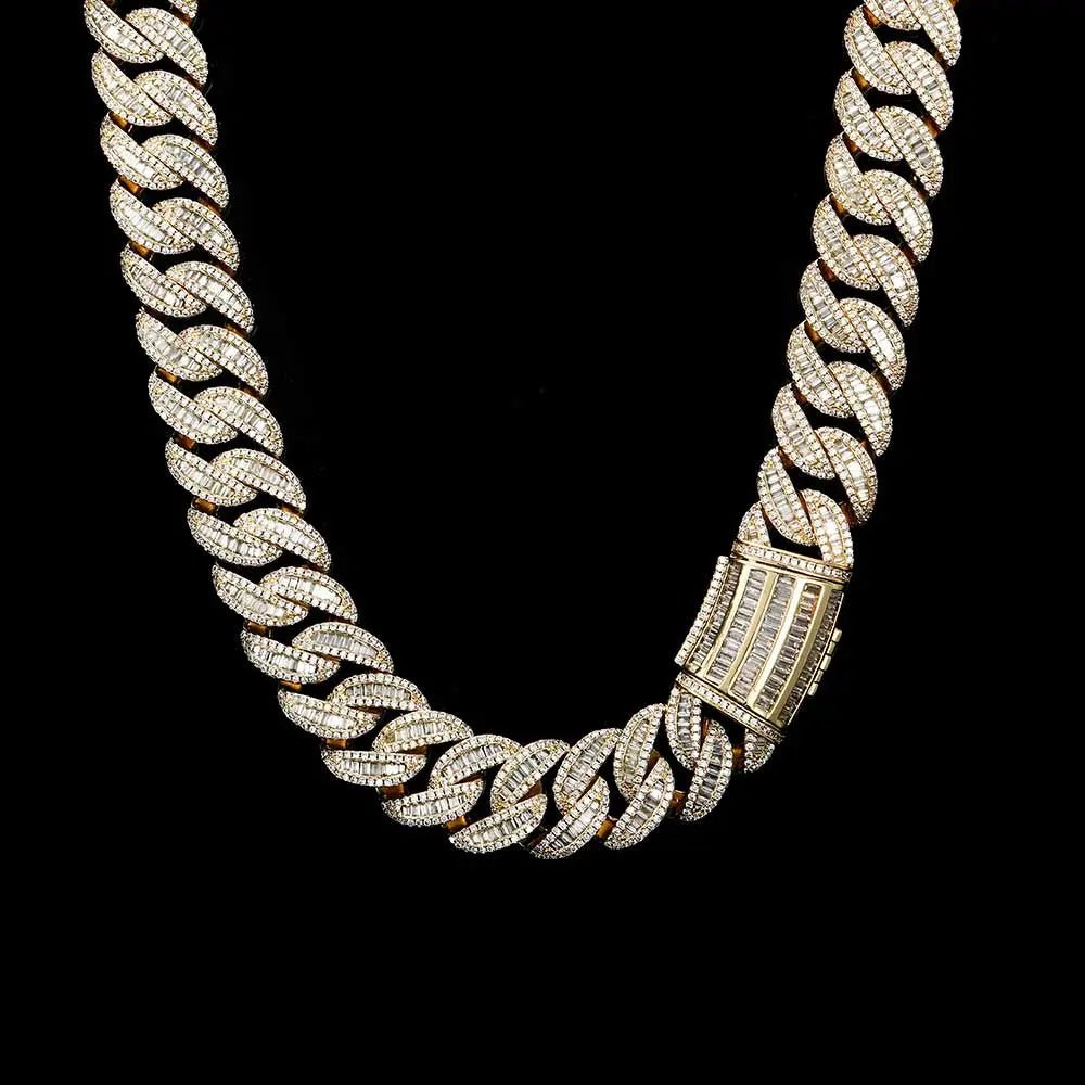 BUCKLE UP 20mm Miami Gold Cuban Chain - Stellar Sparque