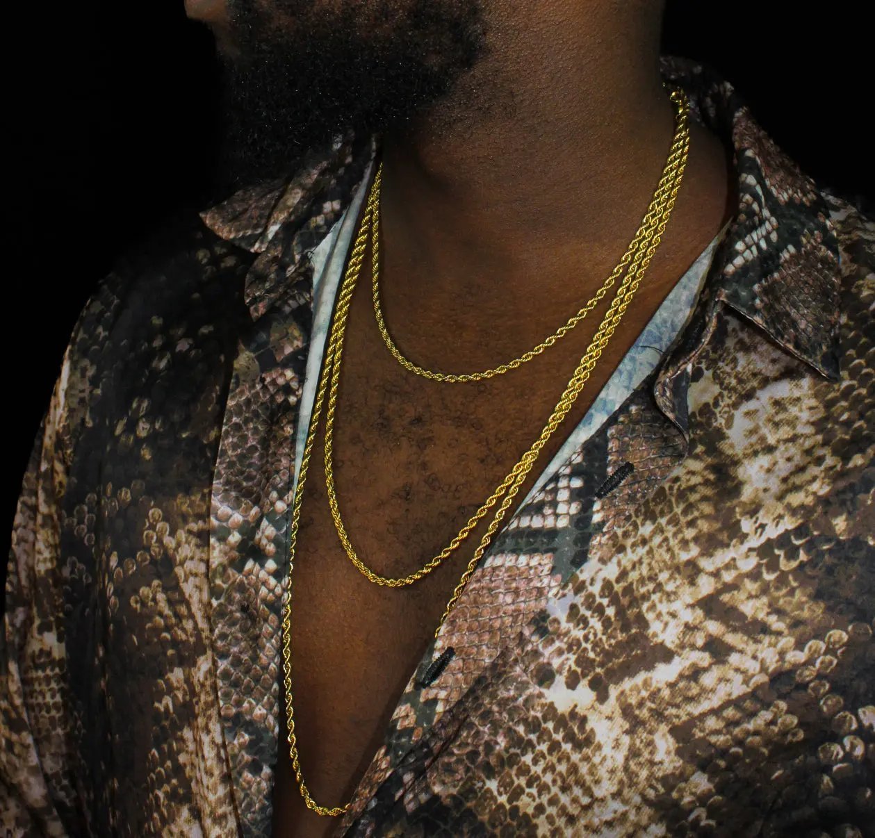 DNA 3mm Rope Chain - Stellar Sparque