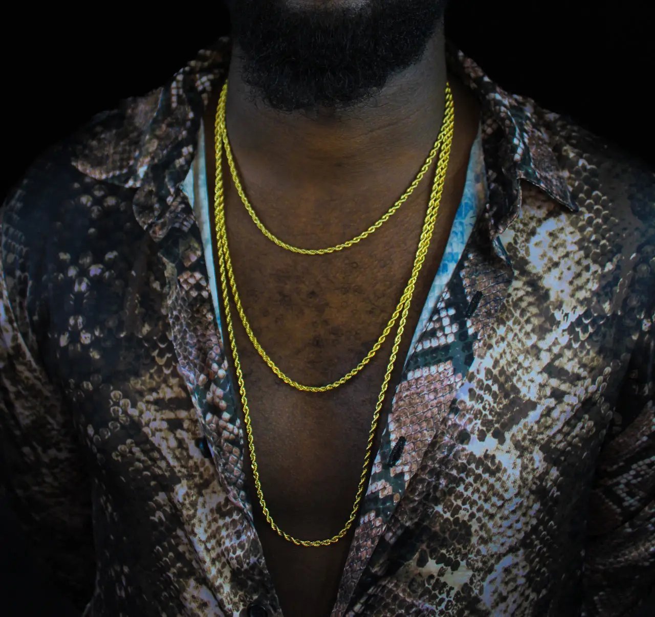 DNA 3mm Rope Chain - Stellar Sparque