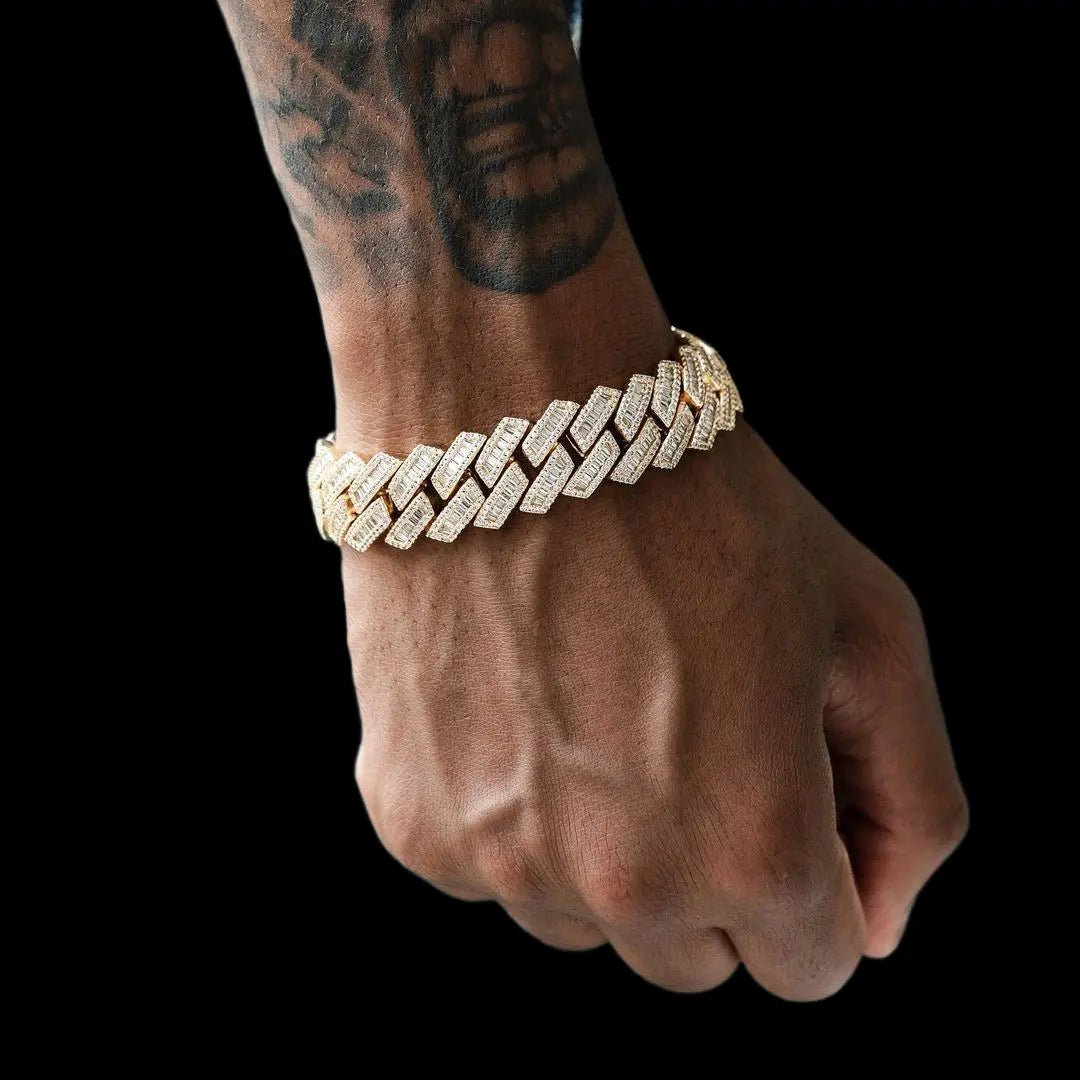 ENERGY 18mm Cuban Bracelet Gold - Stellar Sparque