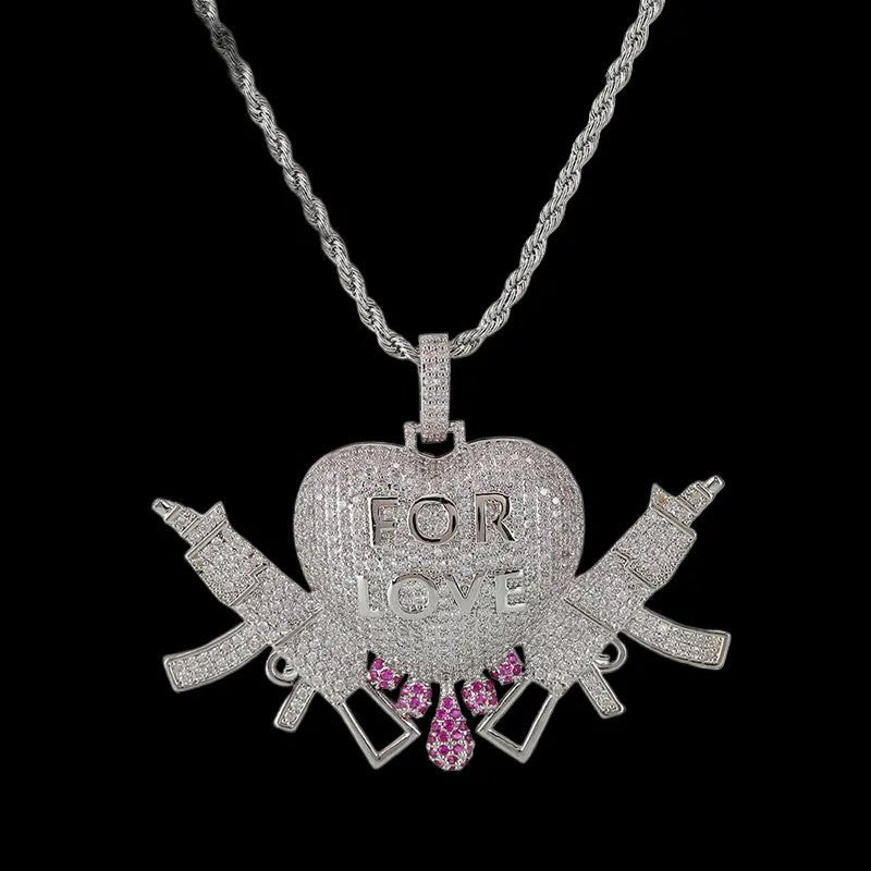 FOR LOVE Pendant Necklace - Stellar Sparque