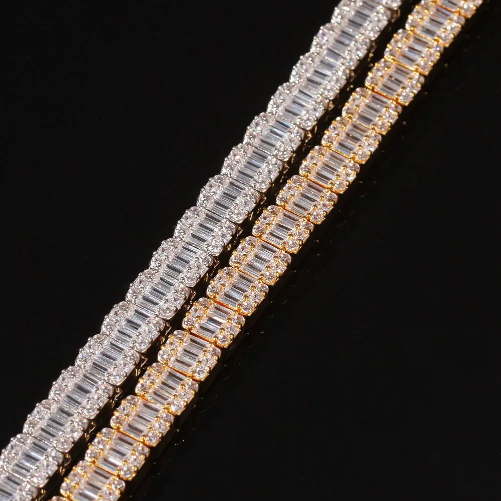 Happily Ever After Baguette Tennis Bracelet - Stellar Sparque