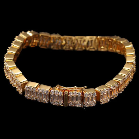Happily Ever After Baguette Tennis Bracelet - Stellar Sparque