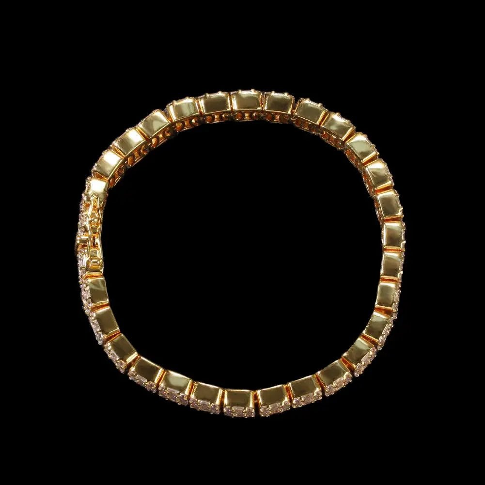 Happily Ever After Baguette Tennis Bracelet - Stellar Sparque