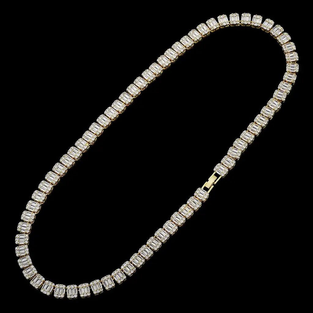 Happily Ever After Baguette Tennis Chain - Stellar Sparque