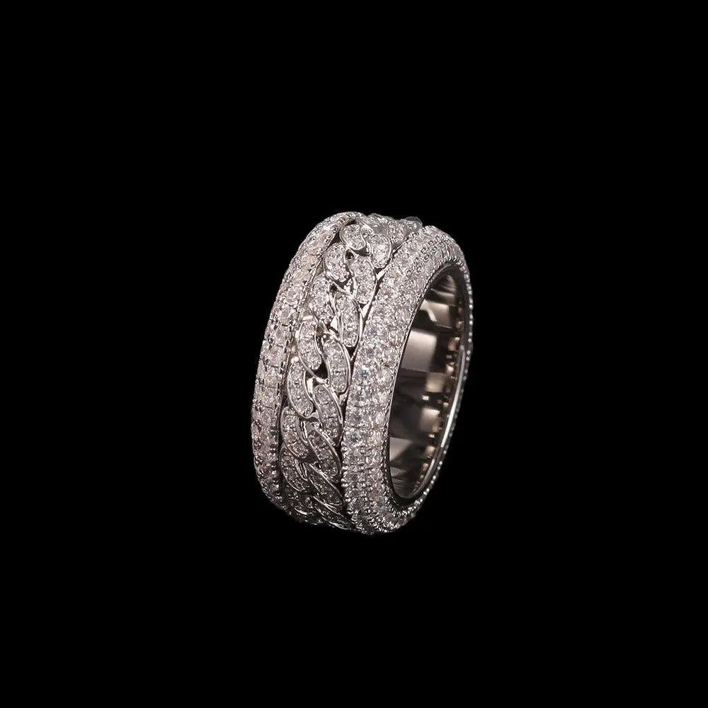 Hotline Bling Cuban Ring - Stellar Sparque