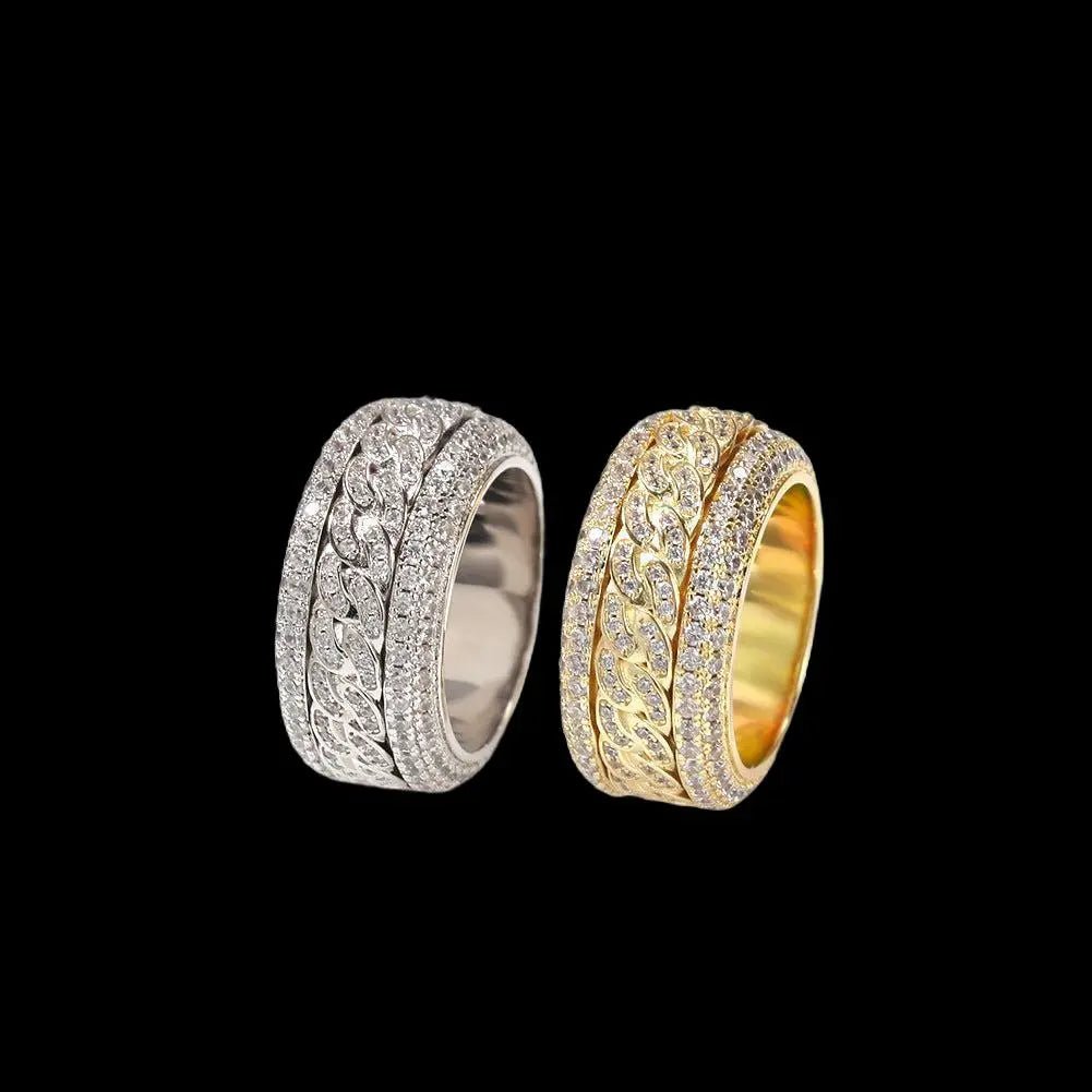 Hotline Bling Cuban Ring - Stellar Sparque