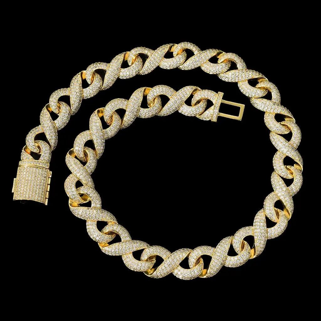 INFINITE Cuban Chain Gold - Stellar Sparque