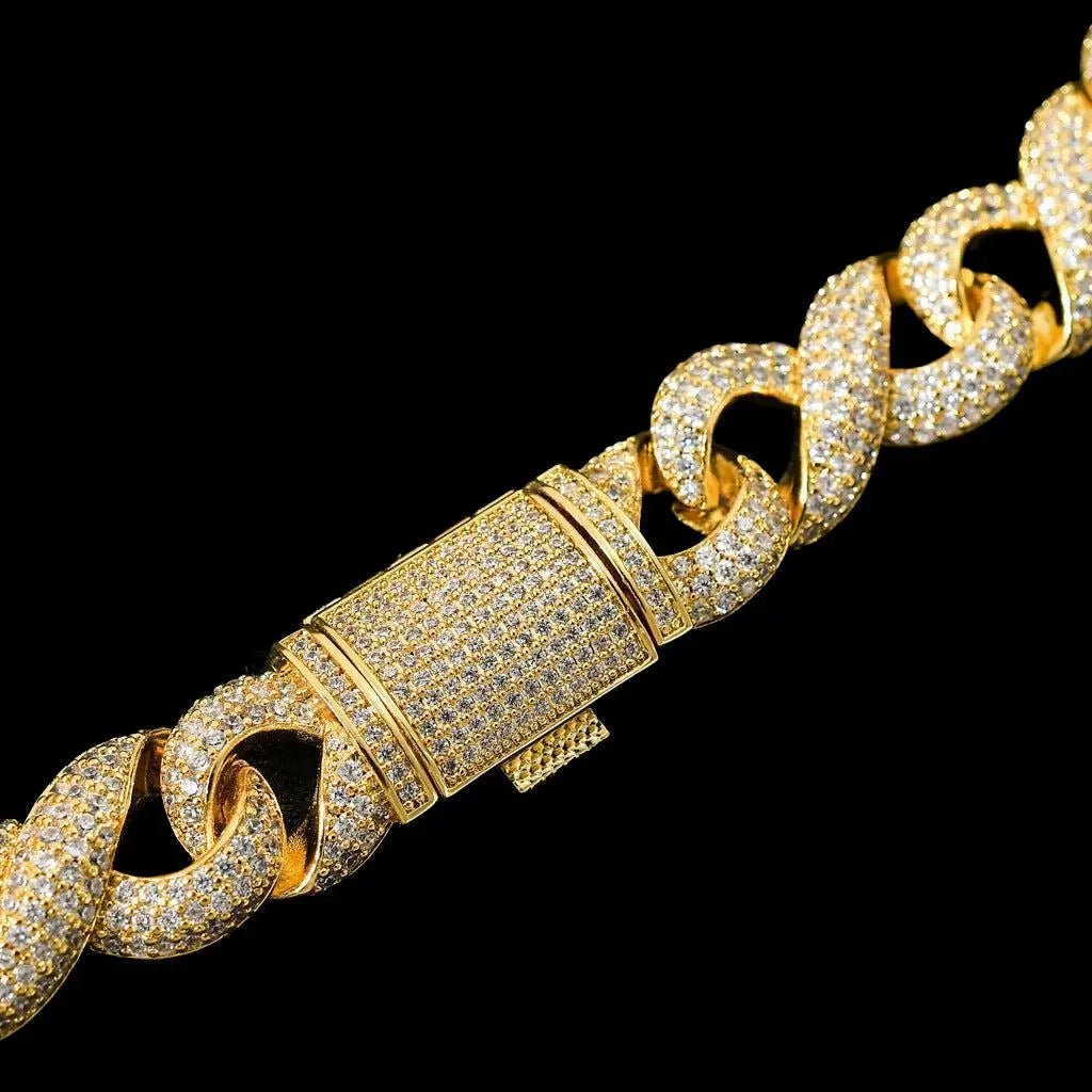 INFINITE Cuban Chain Gold - Stellar Sparque