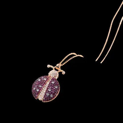 LADYBUG Pendant Necklace - Stellar Sparque
