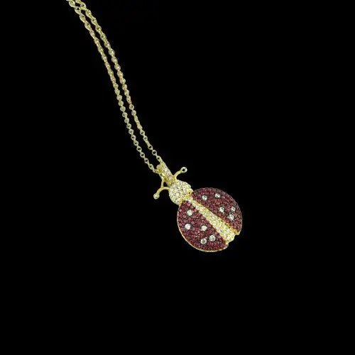 LADYBUG Pendant Necklace - Stellar Sparque