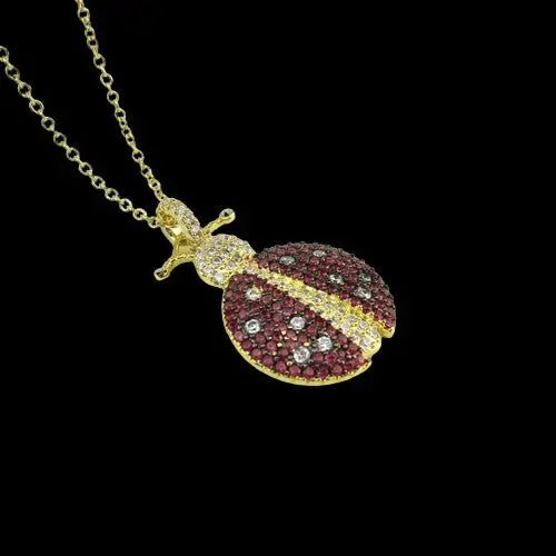LADYBUG Pendant Necklace - Stellar Sparque