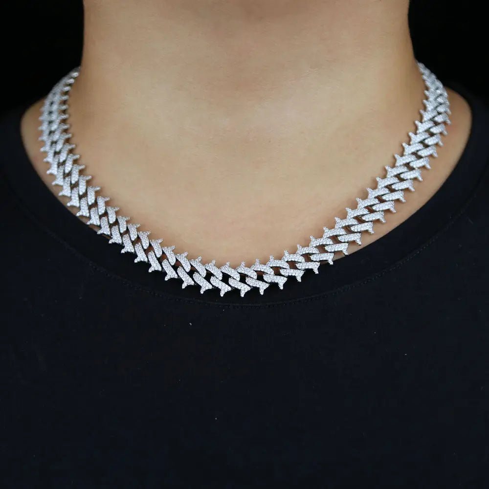 LOCKED Spike Cuban Chain - Stellar Sparque