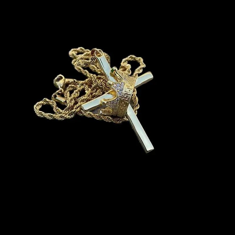 Lord is King Pendant Necklace - Stellar Sparque