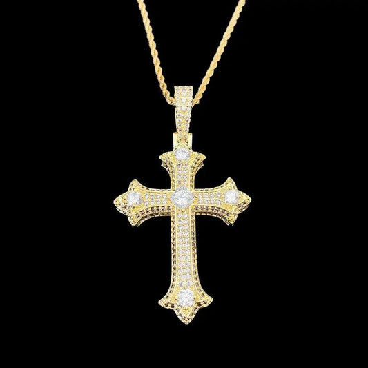 POWER Cross Pendant Necklace - Stellar Sparque