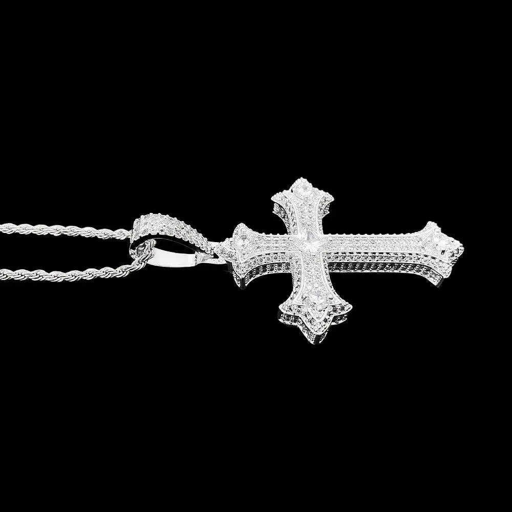 POWER Cross Pendant Necklace - Stellar Sparque