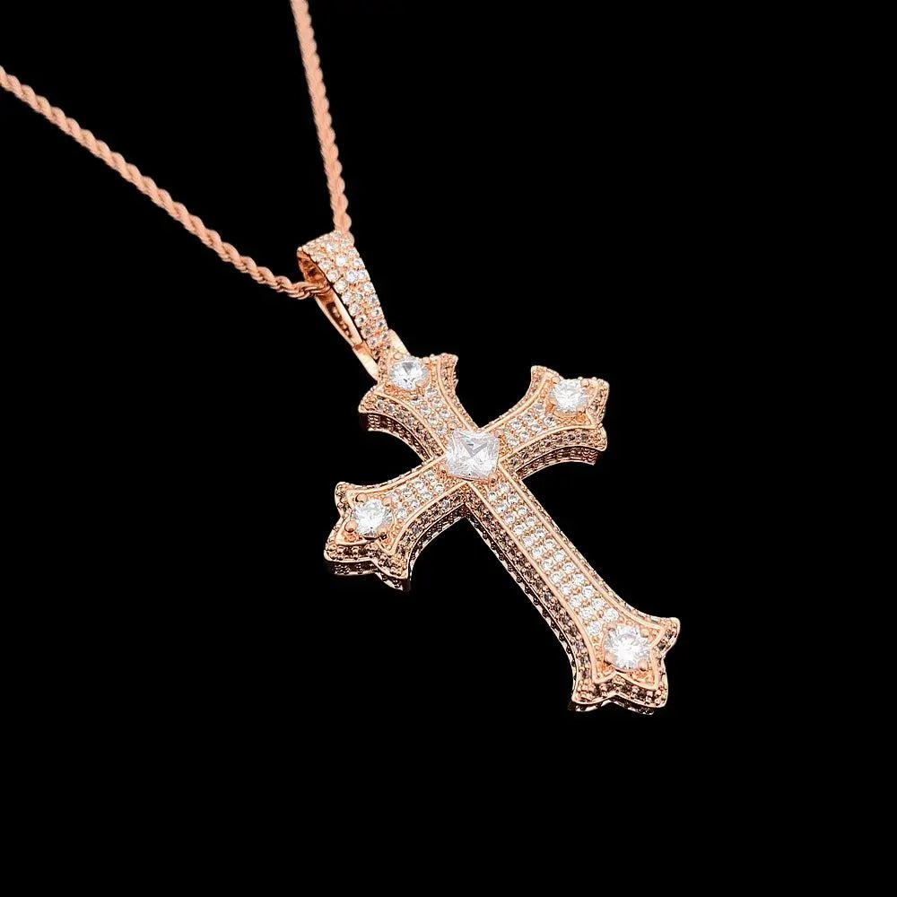 POWER Cross Pendant Necklace - Stellar Sparque