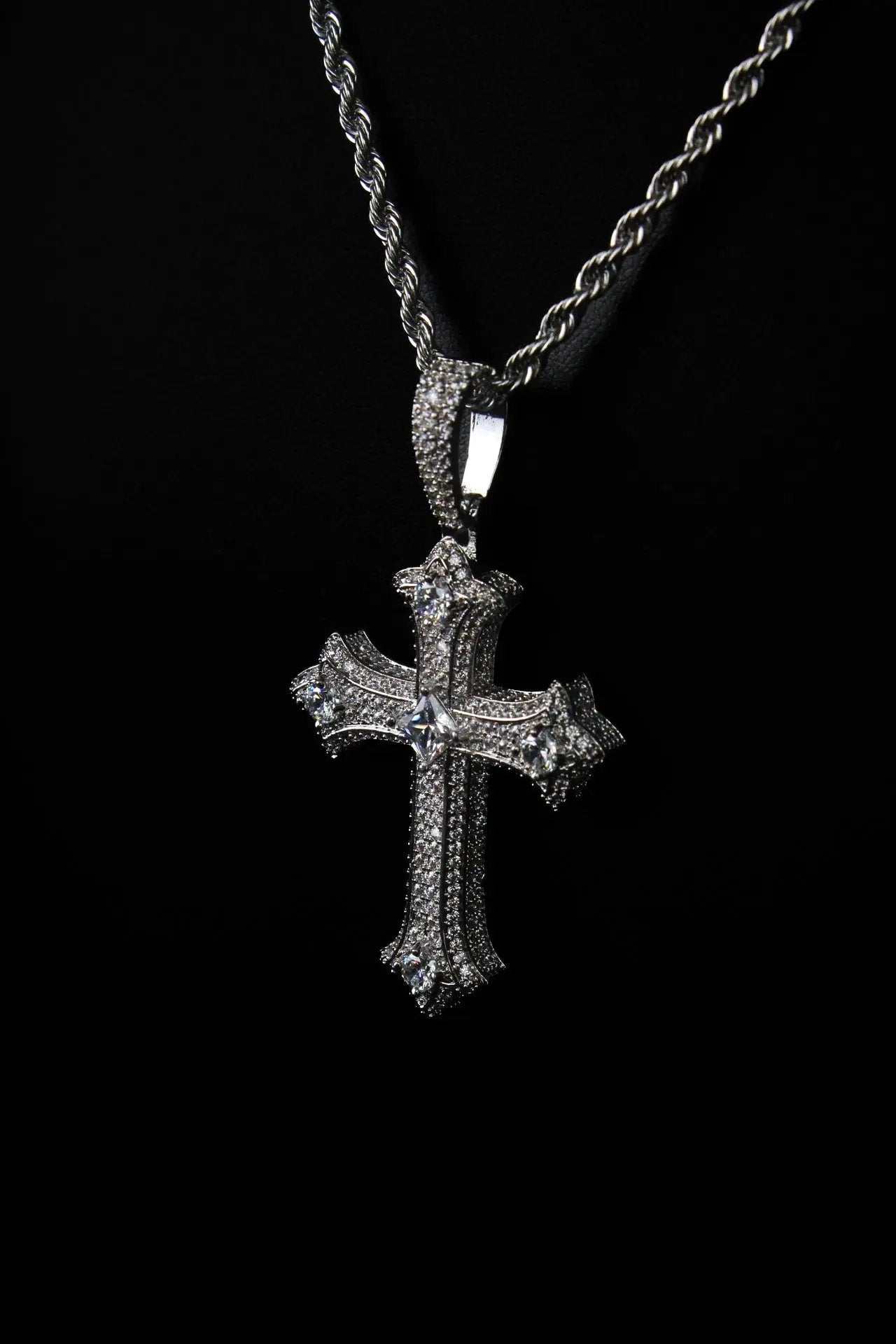 POWER Cross Pendant Necklace - Stellar Sparque