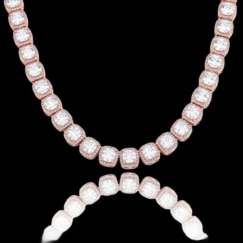 Princess Clustered Tennis Chain - Stellar Sparque
