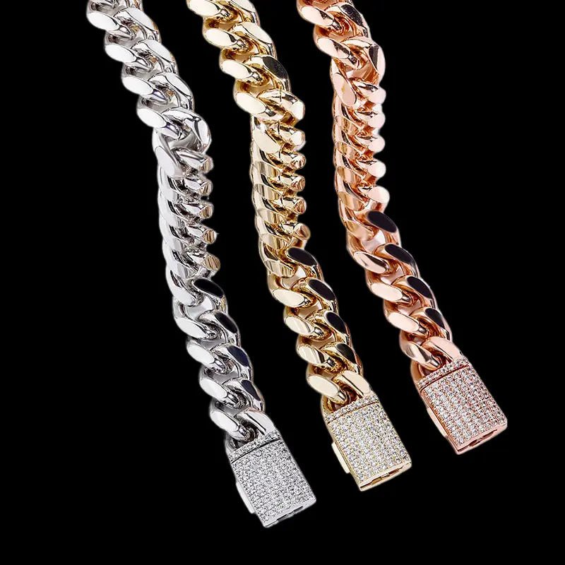 PURITY 12mm Cuban Chain - Stellar Sparque