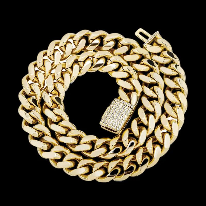 PURITY 12mm Cuban Chain - Stellar Sparque
