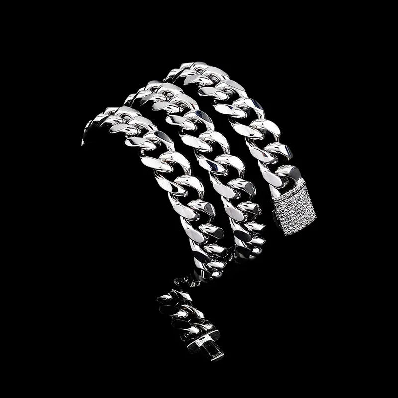 PURITY 12mm Cuban Chain - Stellar Sparque