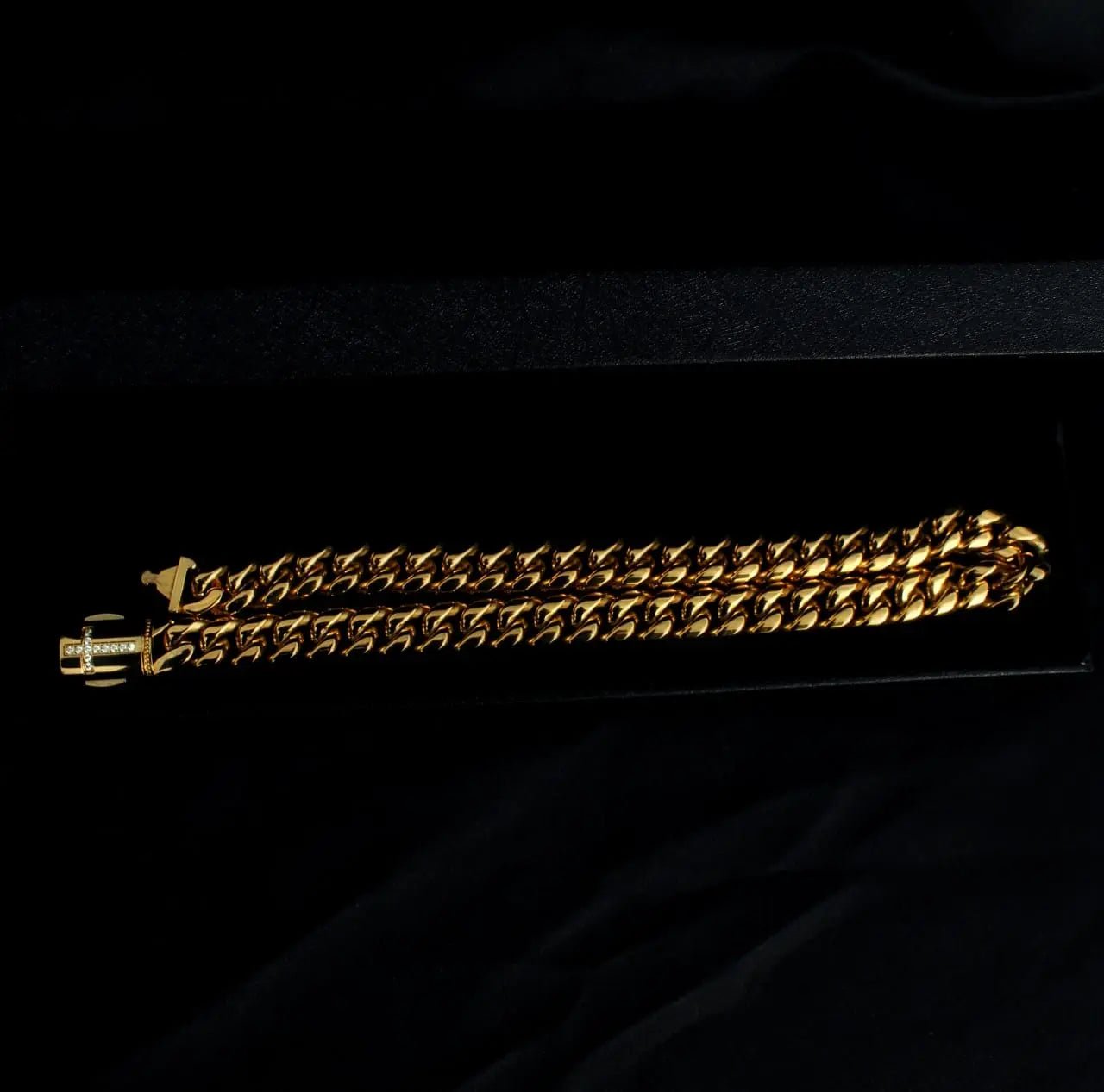 Stellar Clarity Gold Miami Cuban Chain - Stellar Sparque