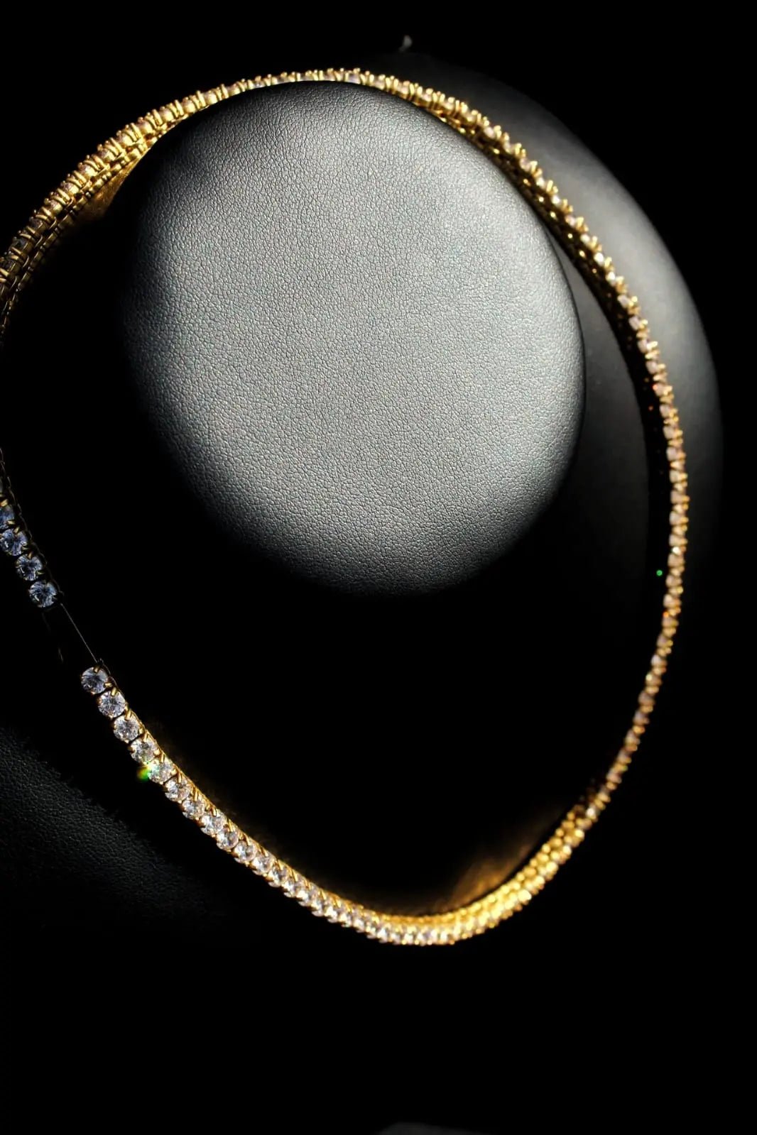 Stellar Ivory 4mm Tennis Chain Gold - Stellar Sparque