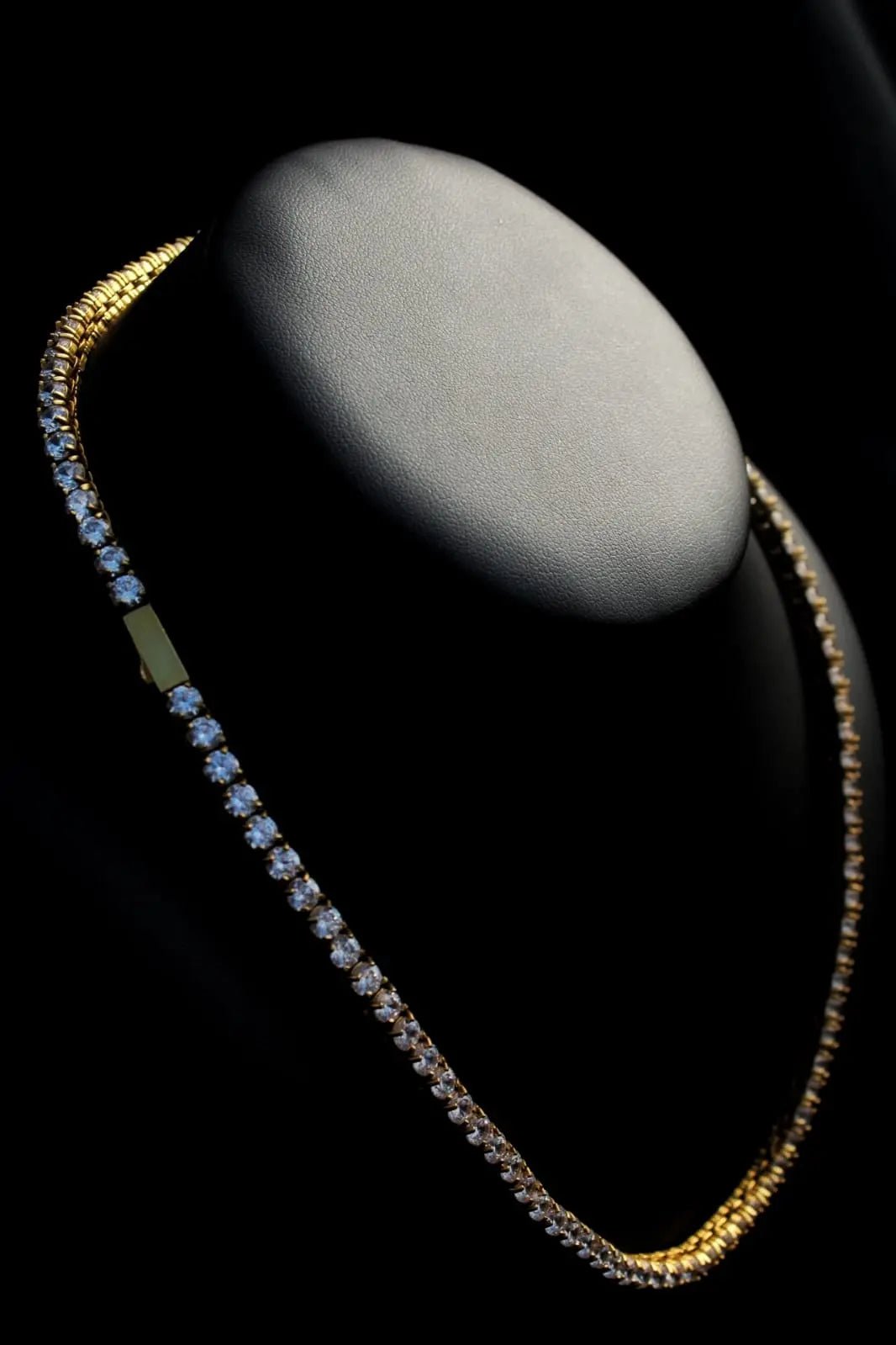 Stellar Ivory 4mm Tennis Chain Gold - Stellar Sparque
