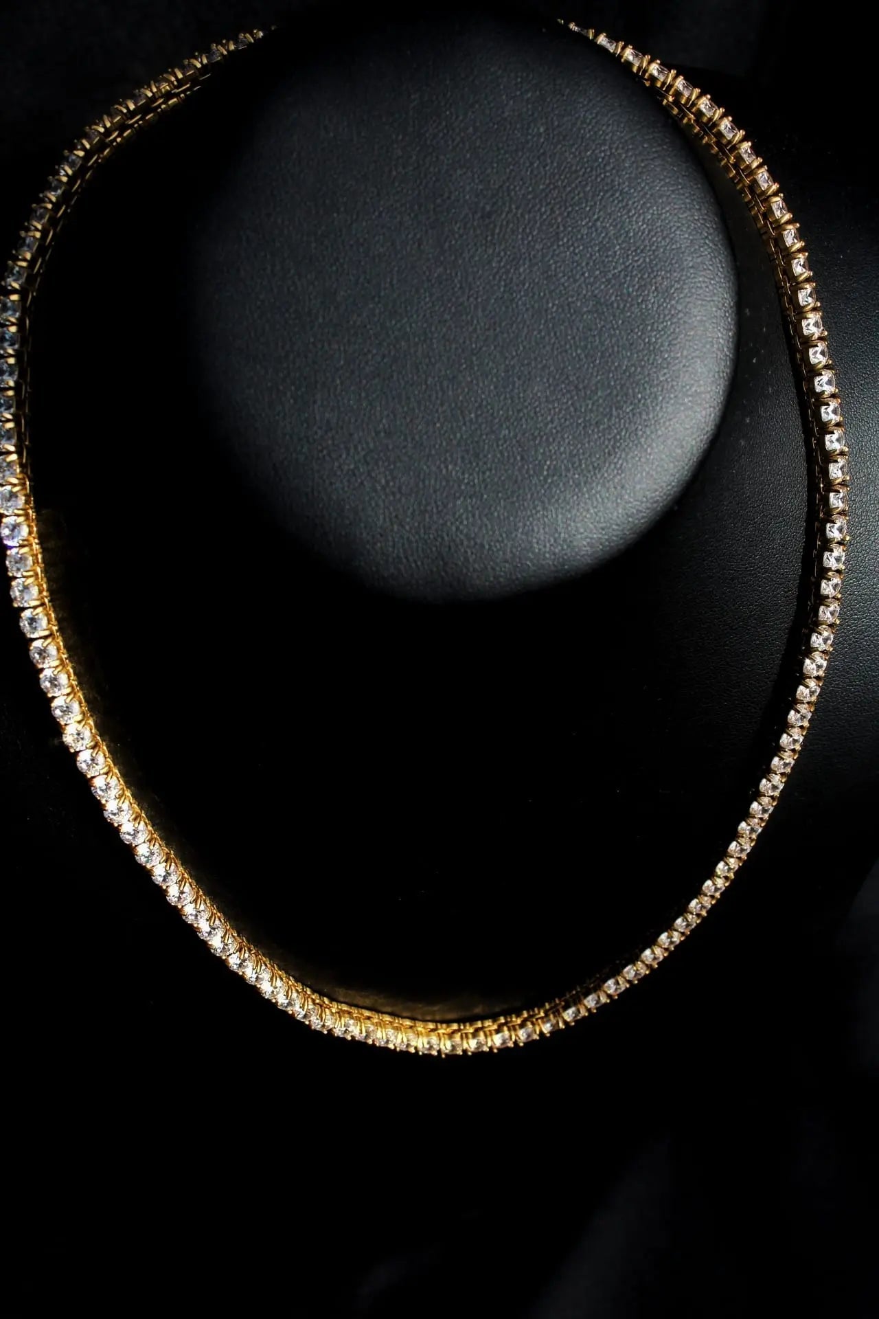 Stellar Ivory 4mm Tennis Chain Gold - Stellar Sparque