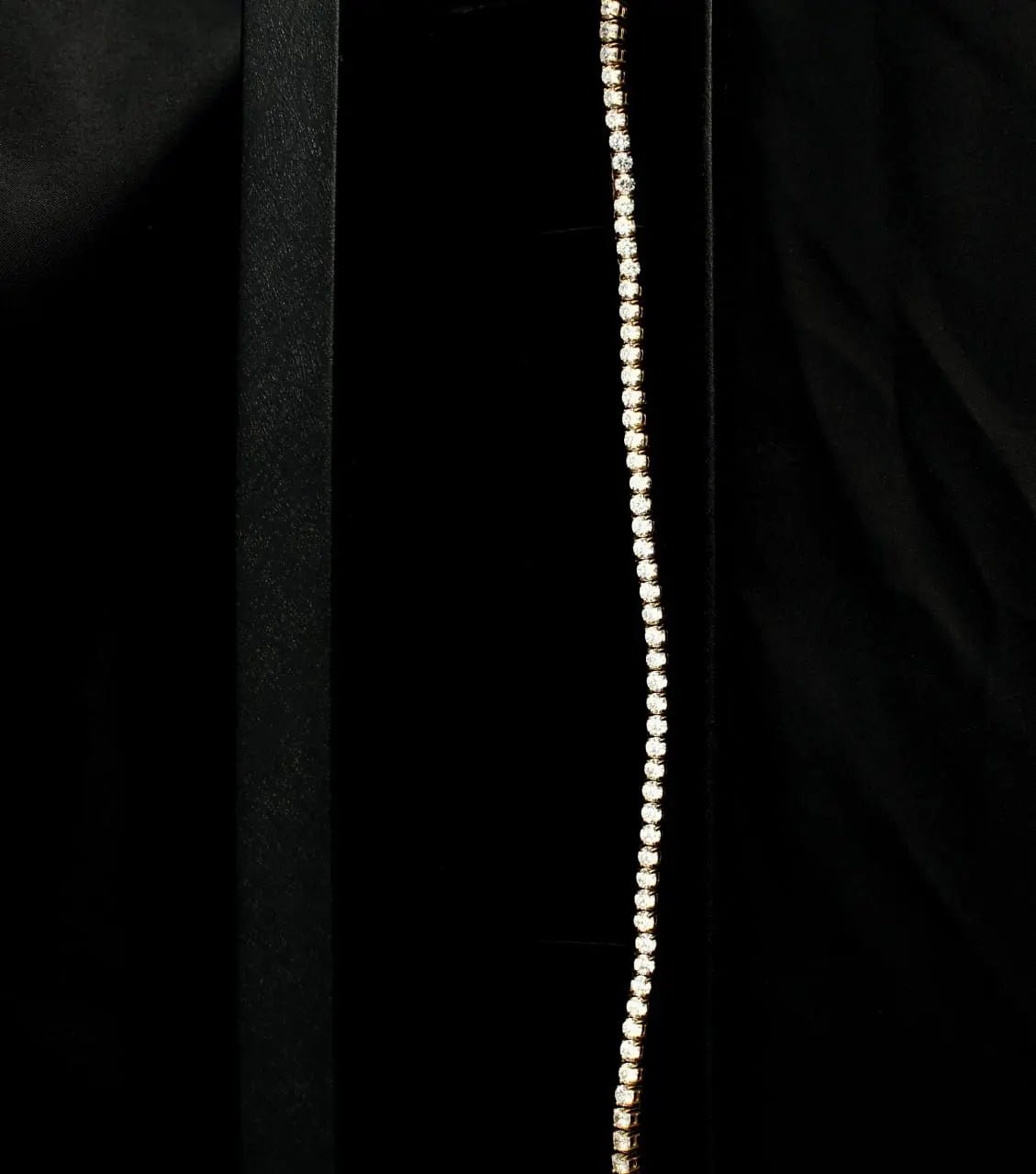 Stellar Ivory 4mm Tennis Chain Gold - Stellar Sparque