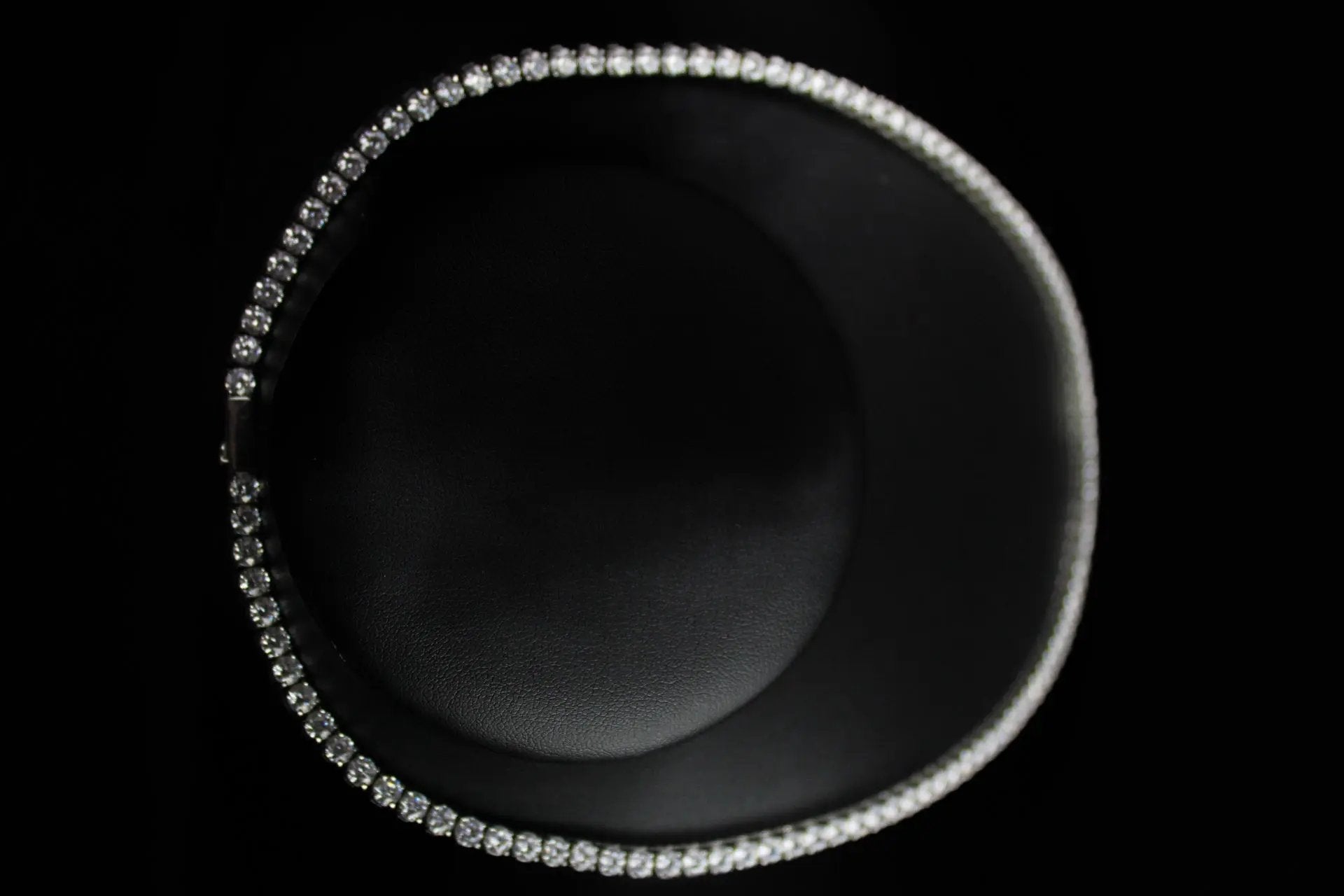 Stellar Ivory 4mm Tennis Chain White Gold - Stellar Sparque