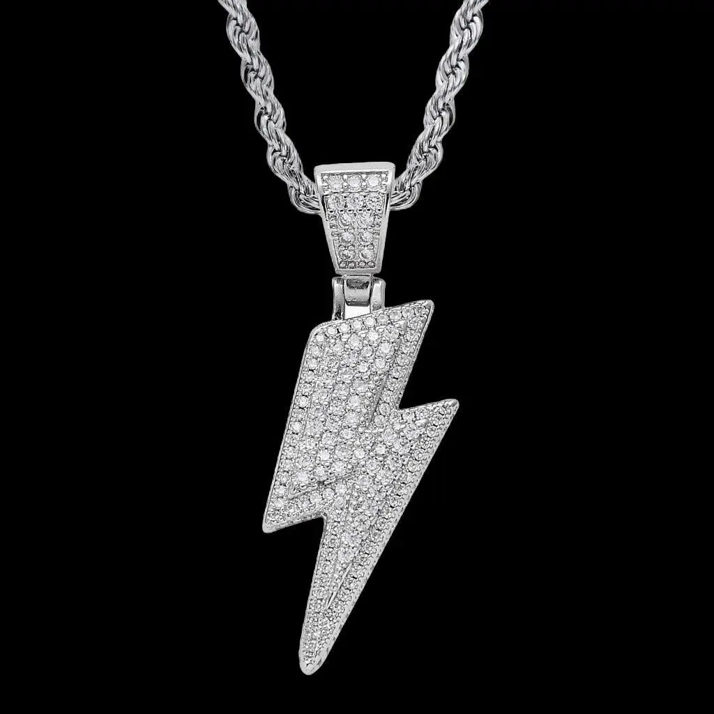 Stellar Luz Lightning Pendant Necklace - Stellar Sparque