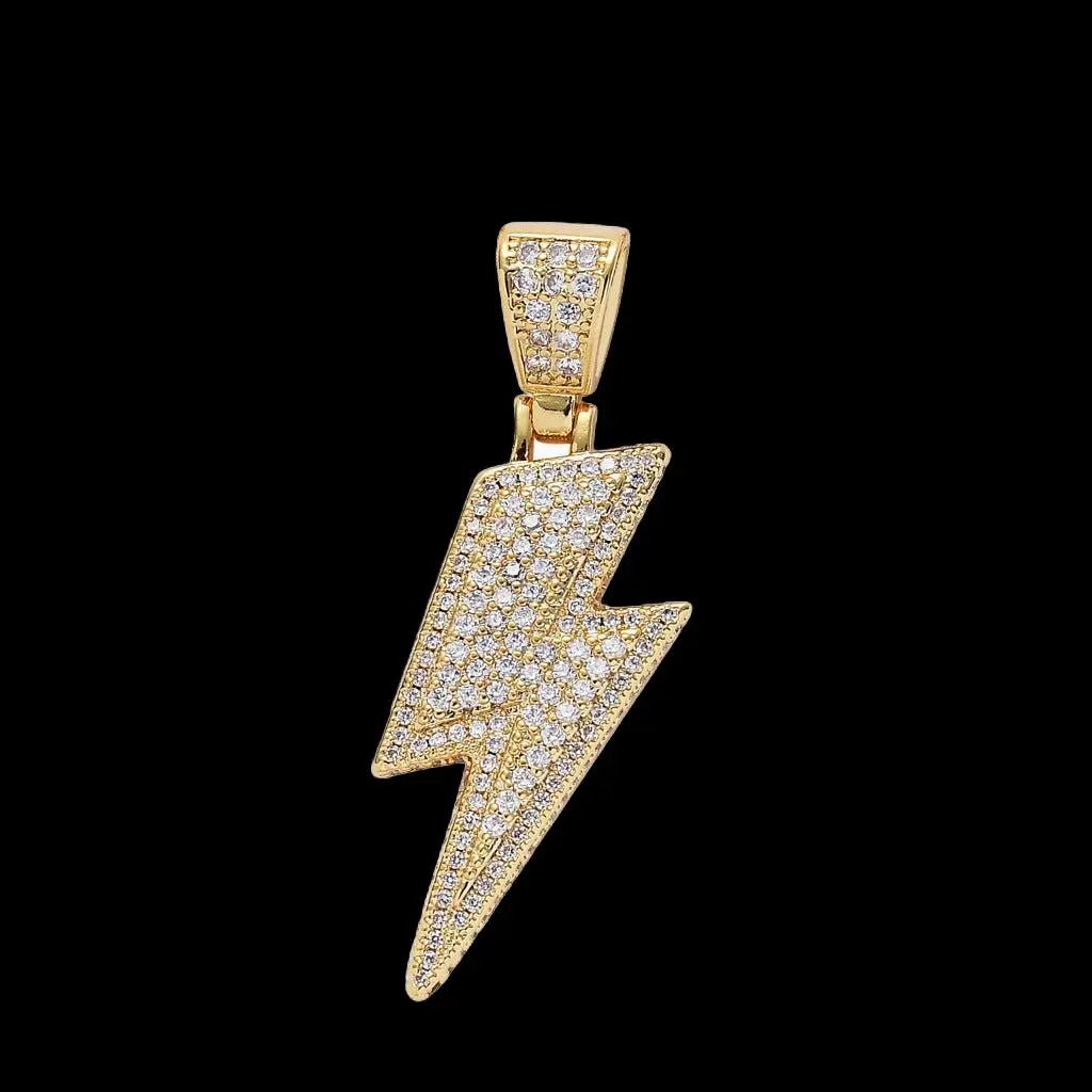 Stellar Luz Lightning Pendant Necklace - Stellar Sparque