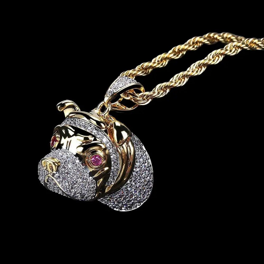 The Frenchie Pendant Necklace - Stellar Sparque