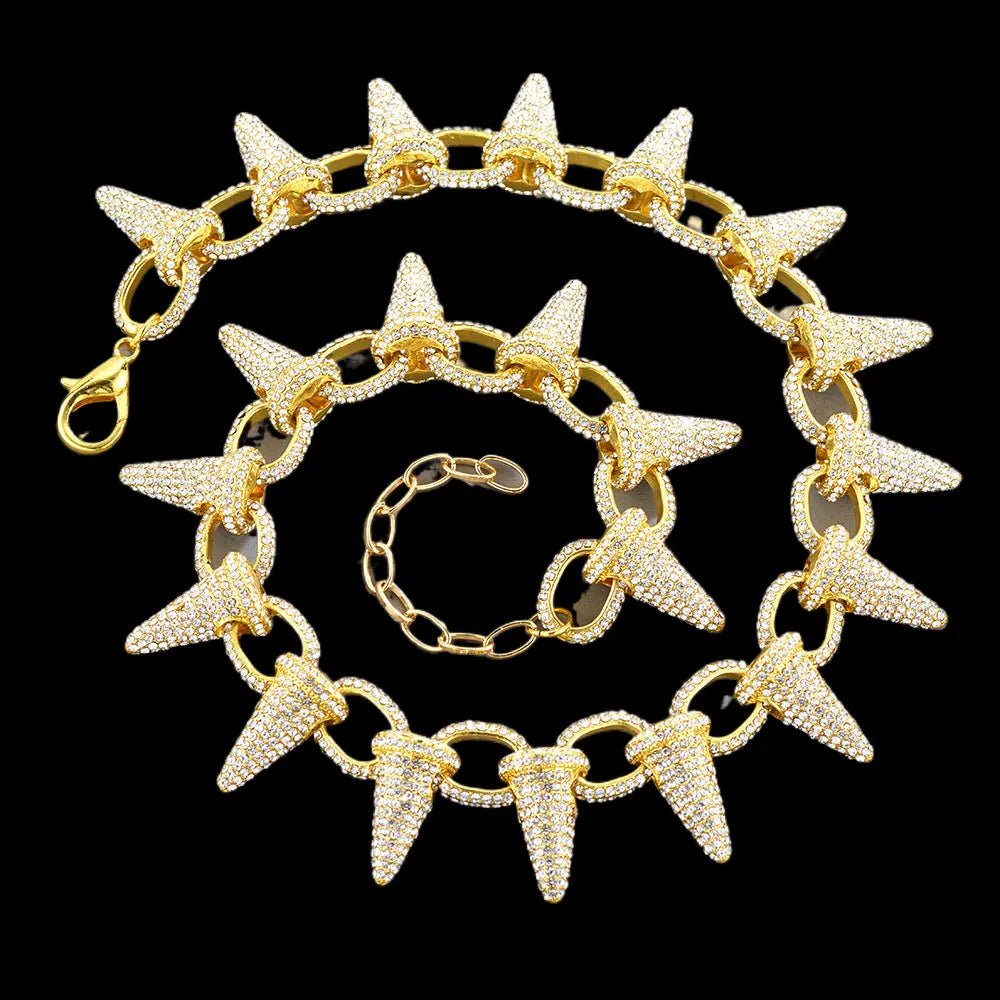 THORN Cuban Necklace - Stellar Sparque