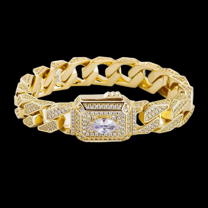 Throne Cuban Bracelet - Stellar Sparque