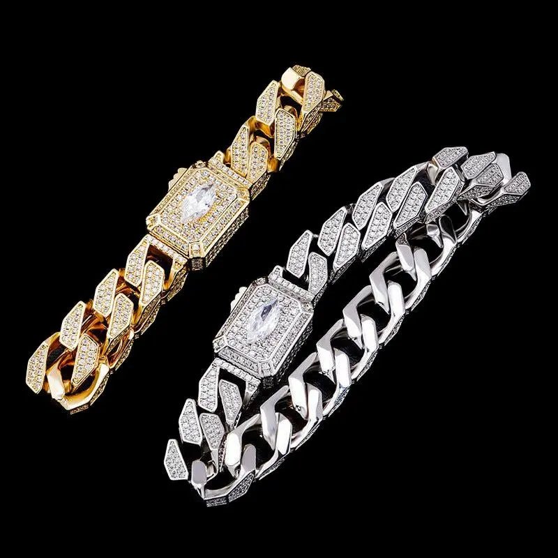 Throne Cuban Bracelet - Stellar Sparque