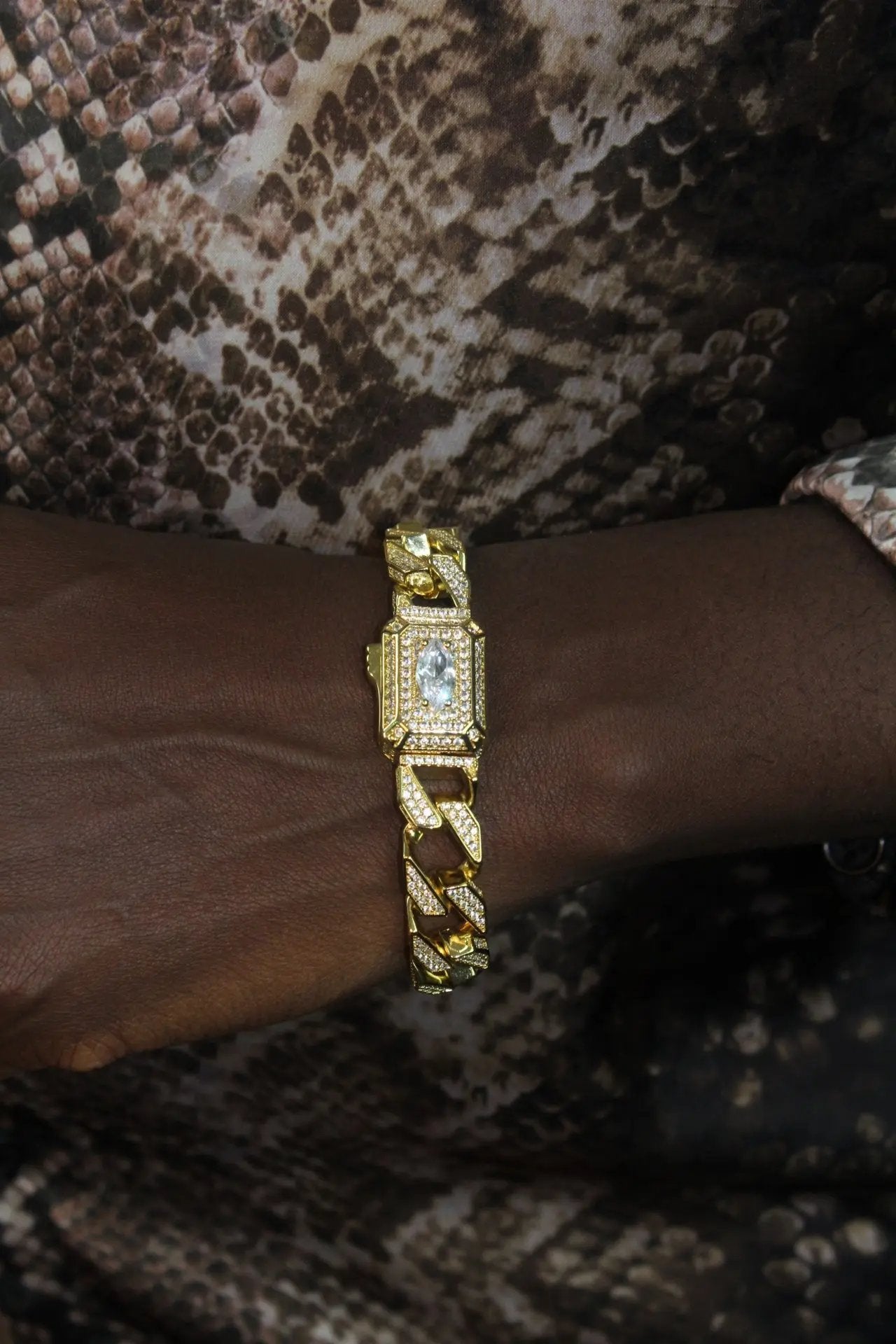 Throne Cuban Bracelet - Stellar Sparque