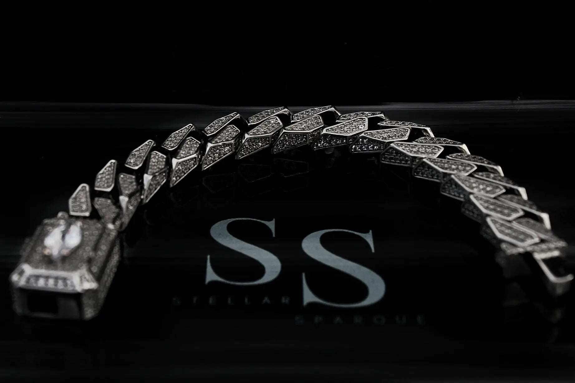 Throne Cuban Bracelet - Stellar Sparque